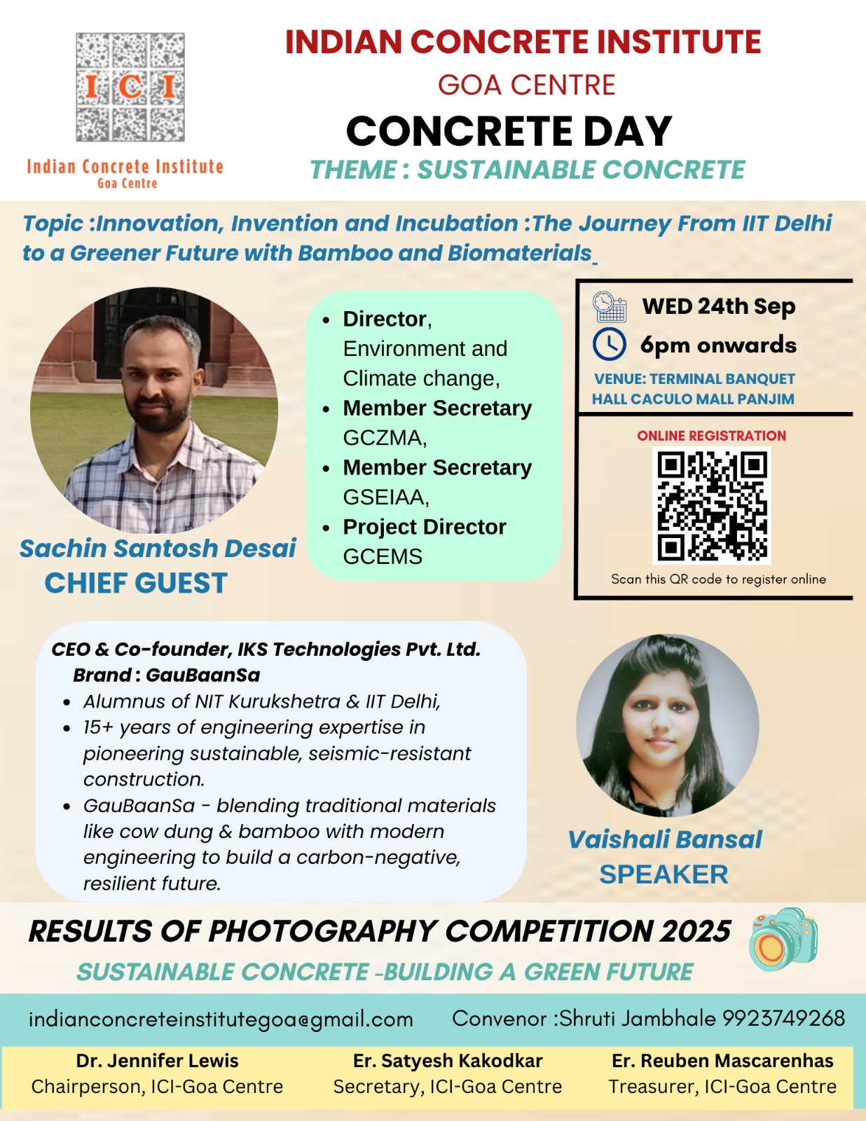 GauBaanSa at the Indian Concrete Institute Conference on Sustainability